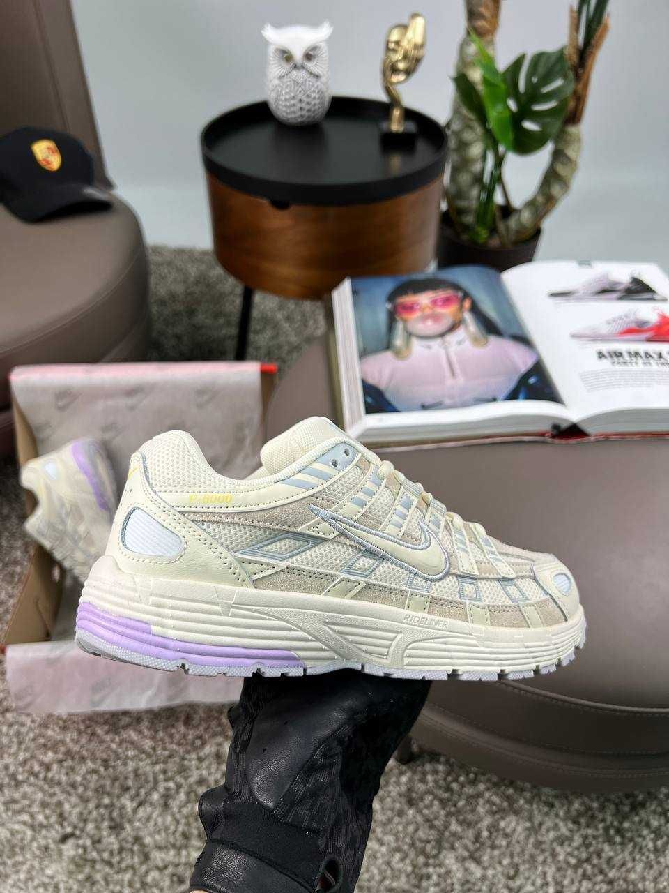 Жіночі кросівки найк Nike P-6000 W Beige 36,37,38,39,40,41