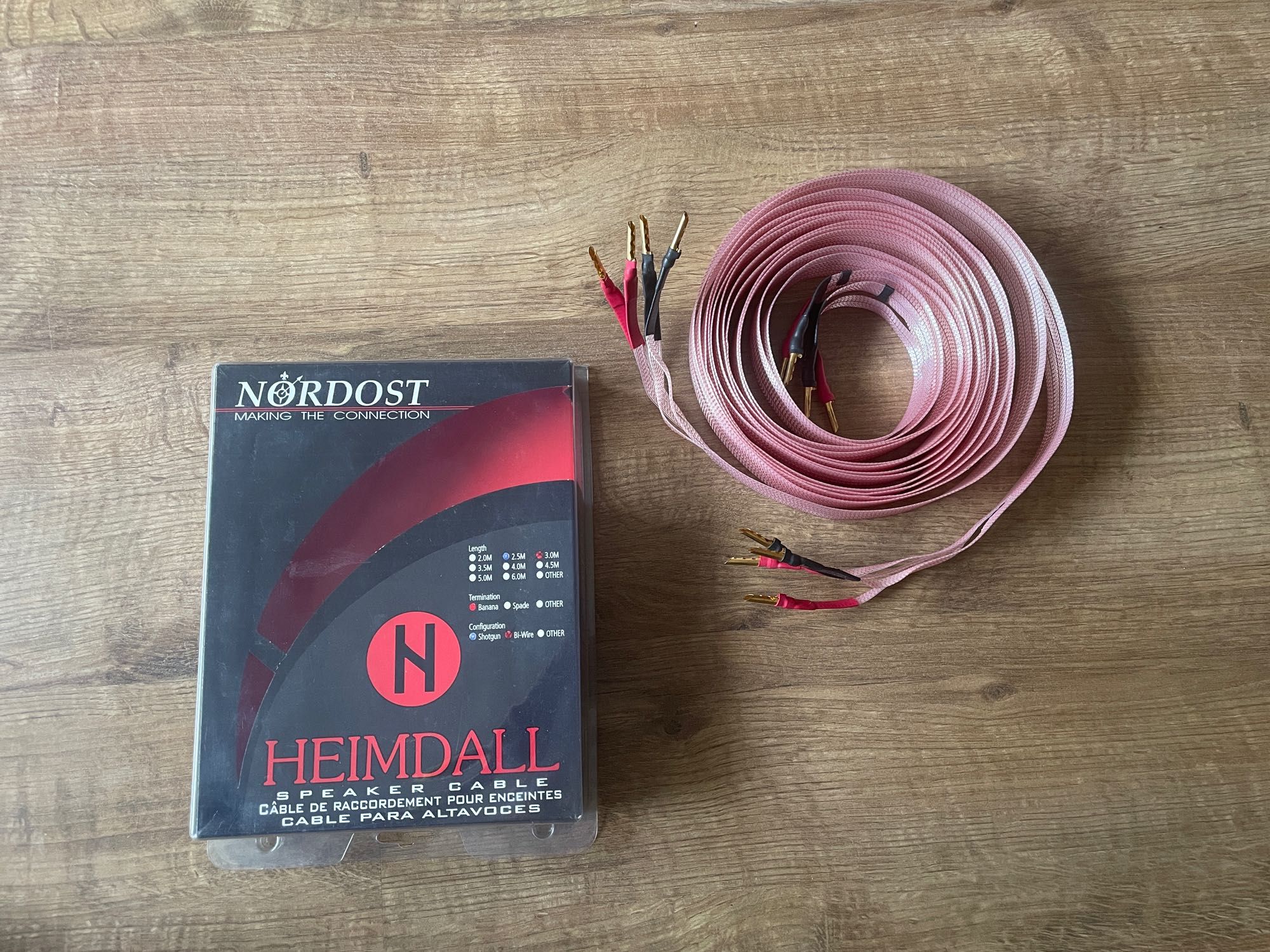 Nordost Heimdall 2x3m bi wire