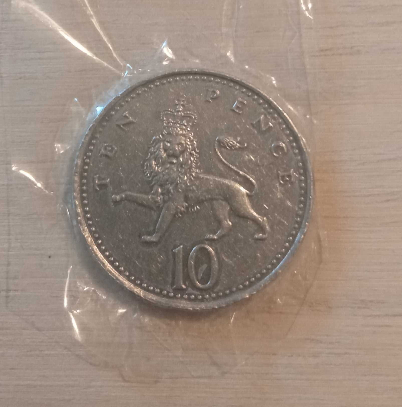 Moeda Ten Pence 1997