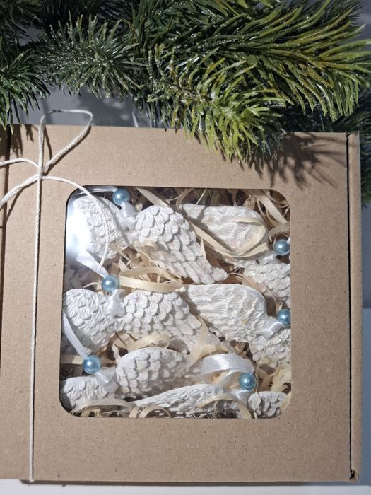 Zawieszka skrzydła anioła 6 sztuk