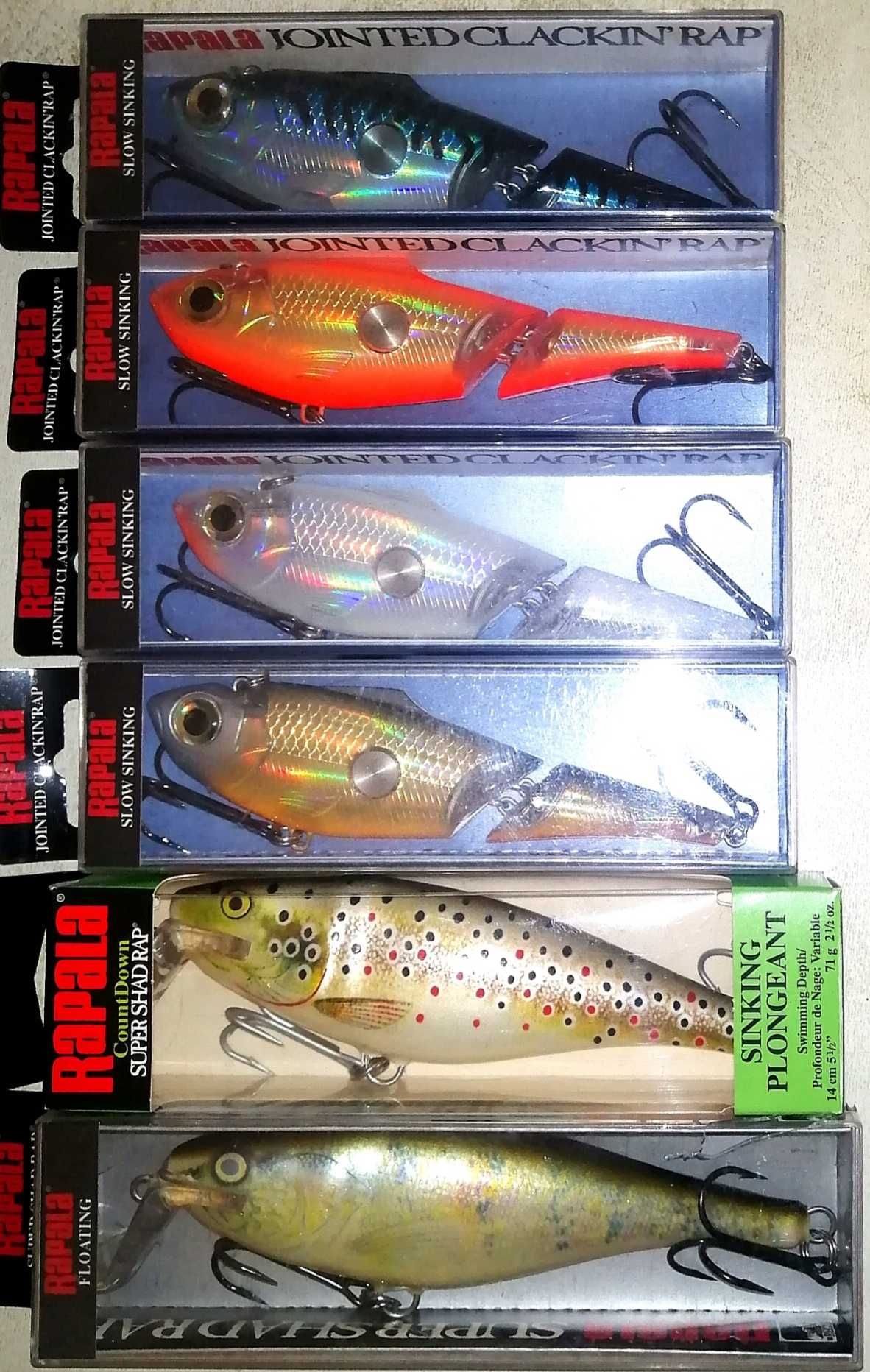 Воблера Rapala Shad Rap, SSR14, X - Rap