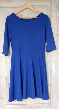 niebieska sukienka - rozmiar S - 36