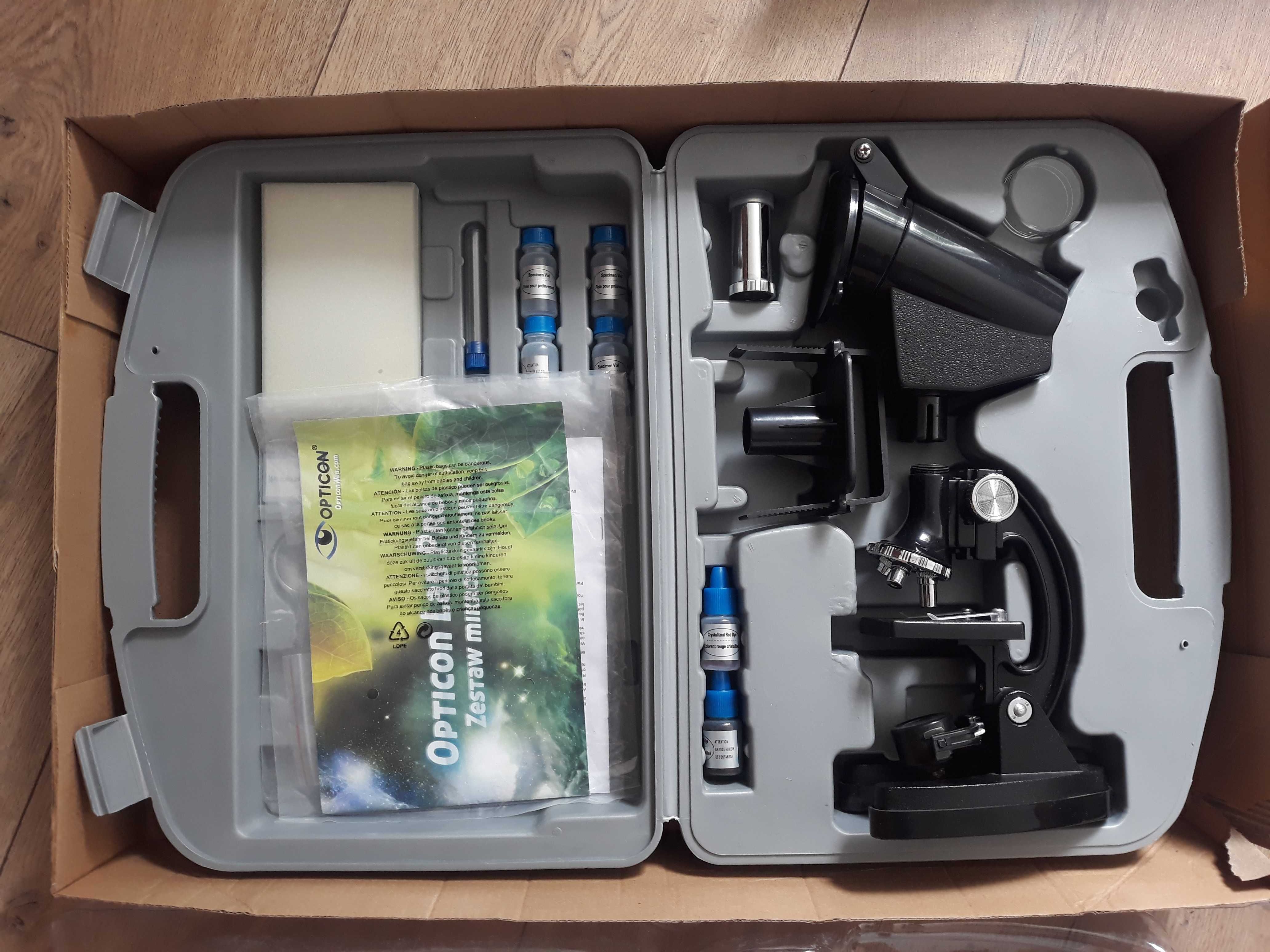 Mikroskop Opticon Lab Pro, 98 elementów