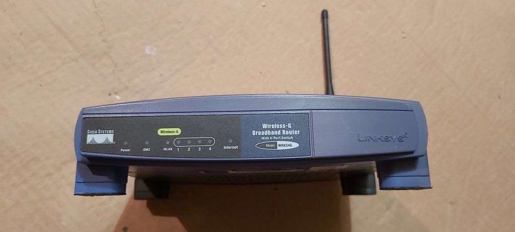 Router LINKSYS Wrk54g