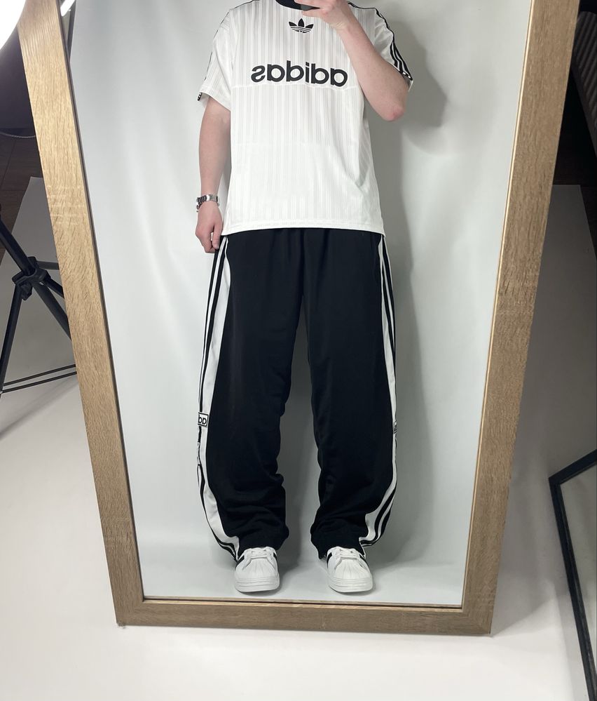 Широкі спортивки Adidas Adibreak M широкие штаны адибрейк firebird
