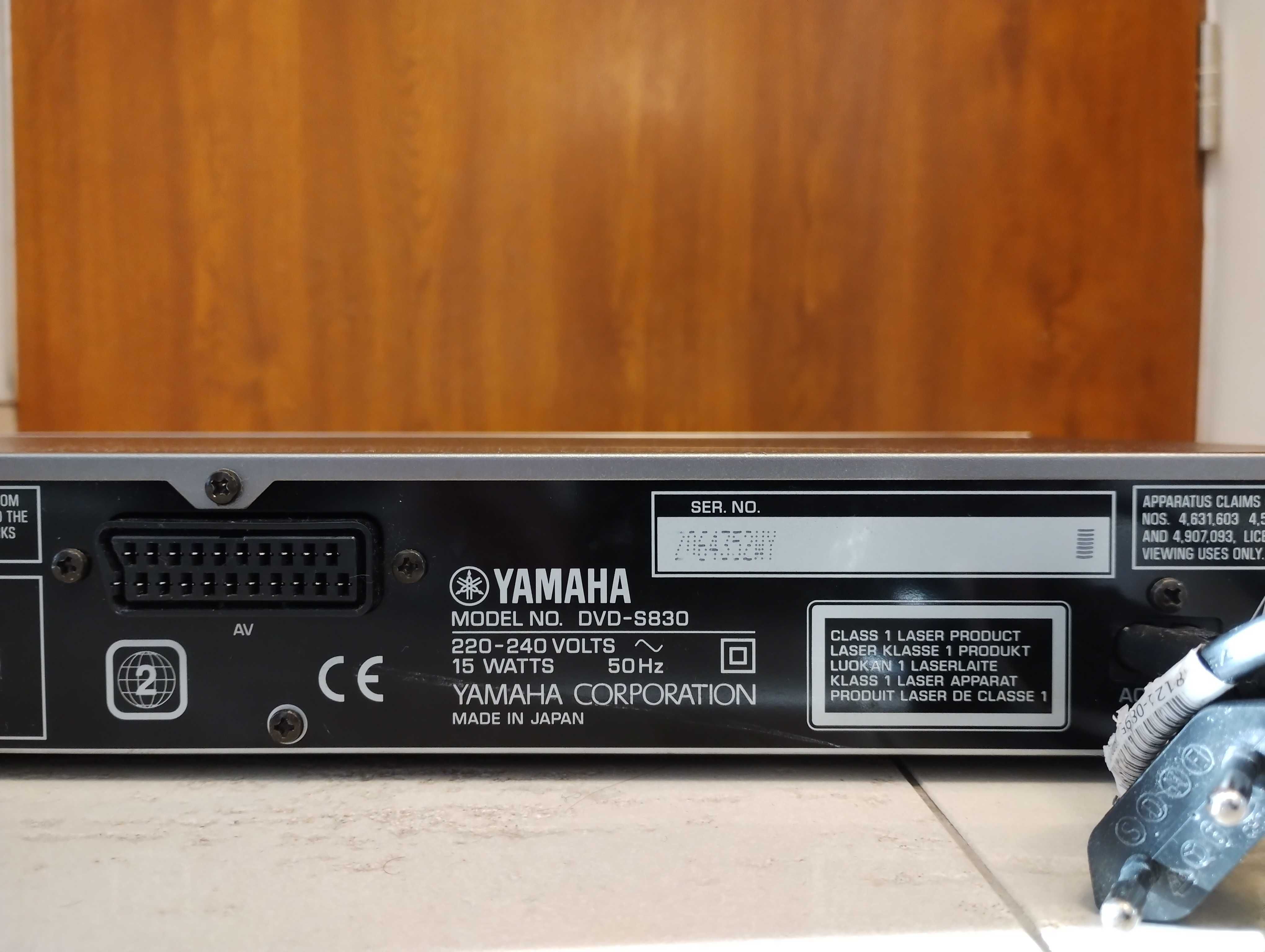 Yamaha odtwarzacz DVD  S - 830