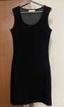 Vestido veludo preto