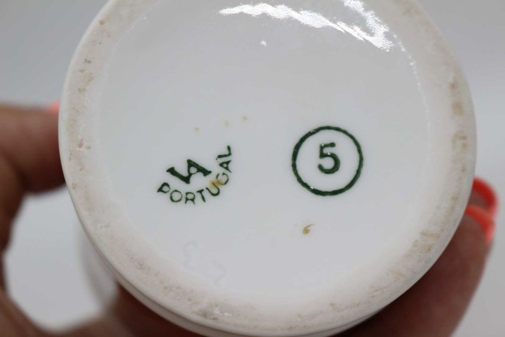 Frasco Tampa Alta 13,5 cm Coleção EMPIRE Vista Alegre 1947