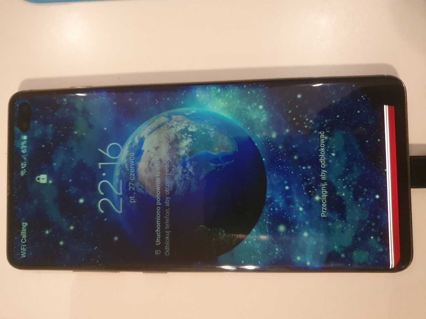 Ekran z ramką do Samsung Galaxy S10 Plus np. do odzyskania danych