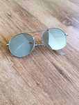 Okulary przeciwsłoneczne lustrzanki aviator okrągłe H&M