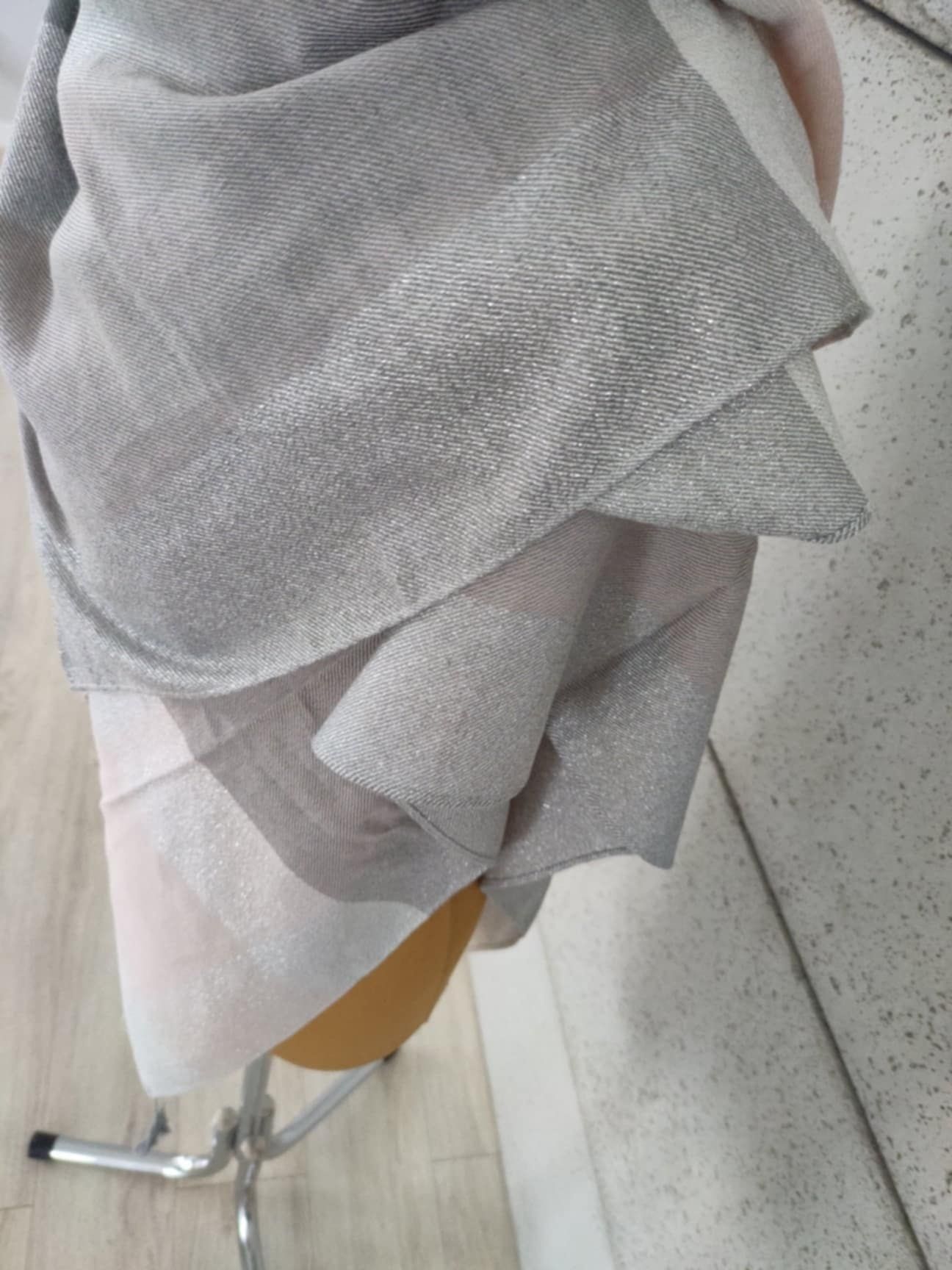 Nowy szal szalik krata w kratę