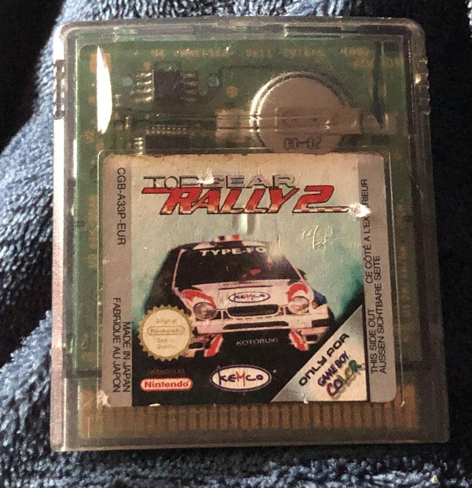 Jogo Top Gear Rally 2 – Game Boy Color