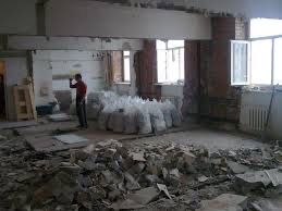 Демонтаж полов, стен, крыши и тд