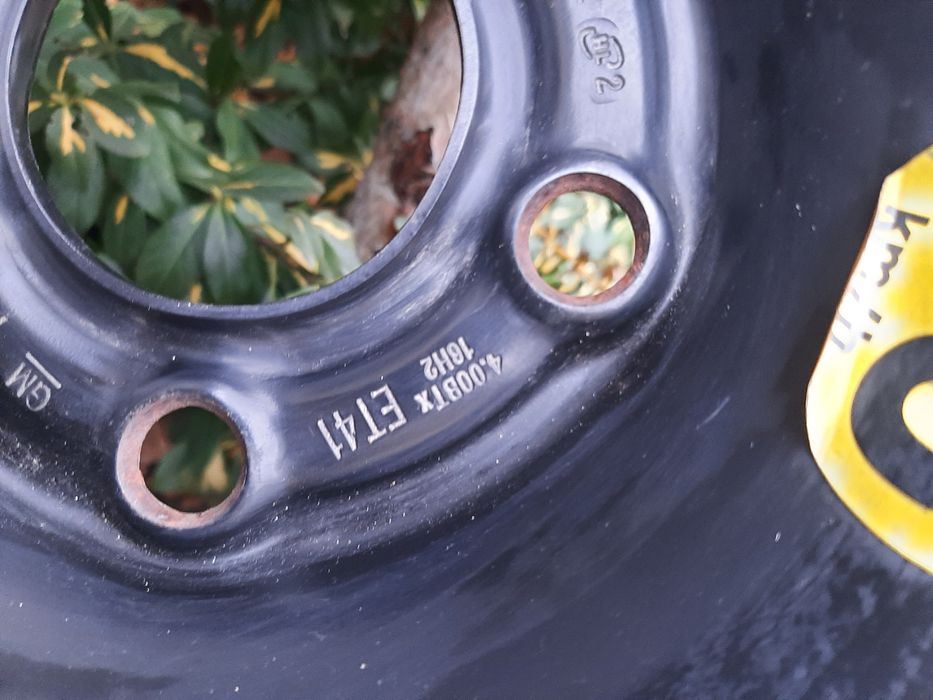 Koło 115/70r16 Opel 5x110 4J et41 dojazdowe