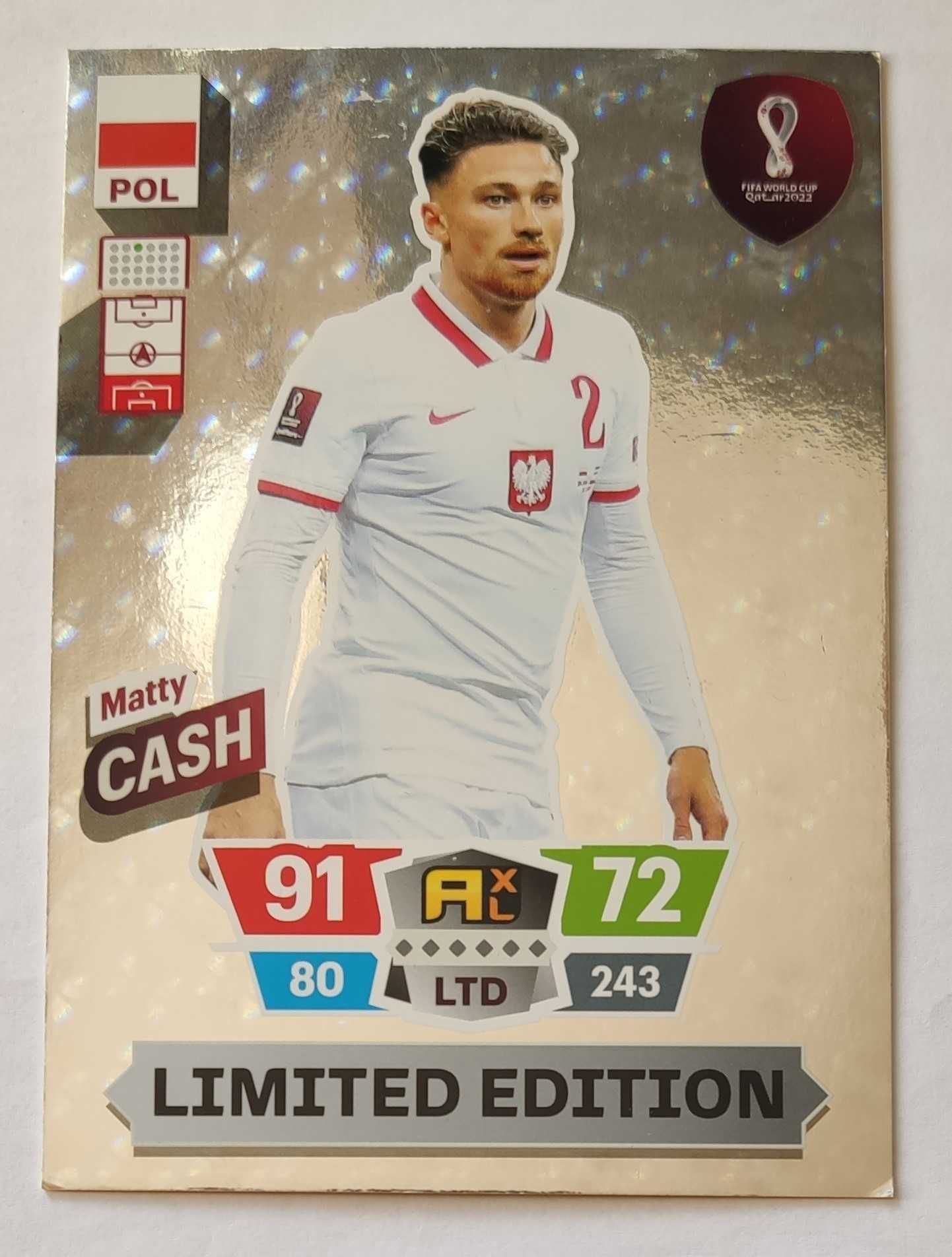 Karty Panini World Cup QATAR 2022 - zestaw Cash, 67, 78, 159, 383, 459