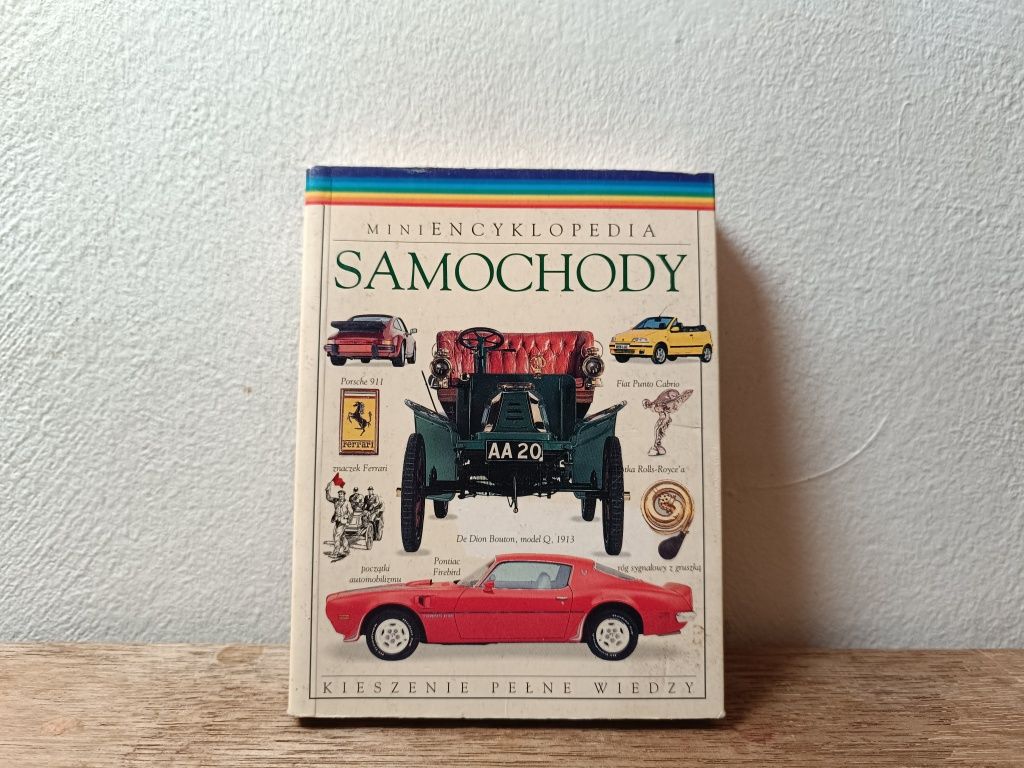 Miniencyklopedia samochody, Kieszenie Pełne Wiedzy, wydawnictwo Muza
