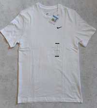 ОРИГІНАЛ! Футболка Nike Tee small swoosh біла | M L | чоловіча