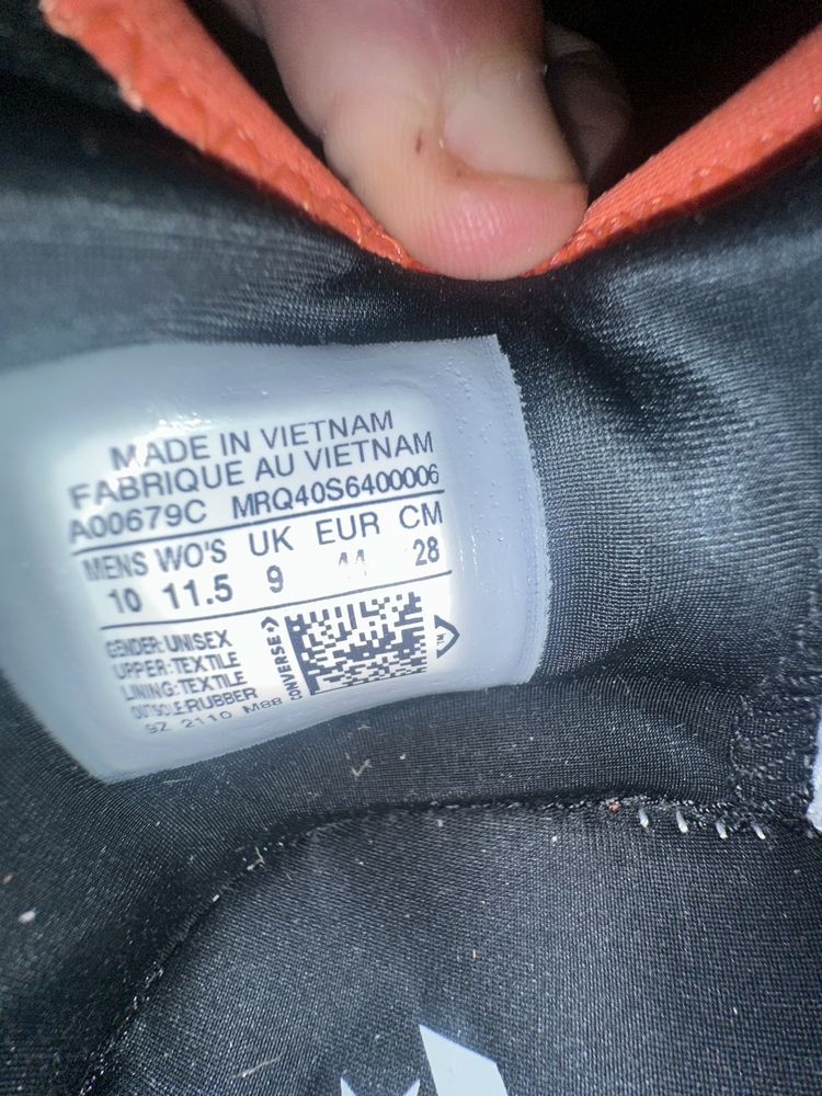 Converse X A Cold Wall Aeon Active Cx Ох Оригінал