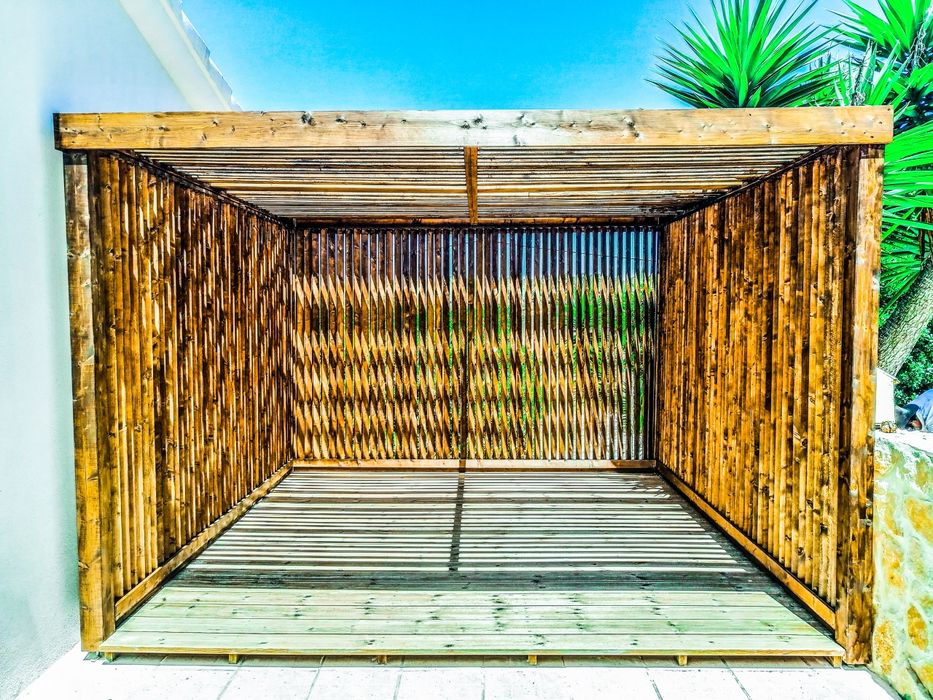Wooden Pergolas - Pérgulas Decks de Madeira, Sombras por medida
