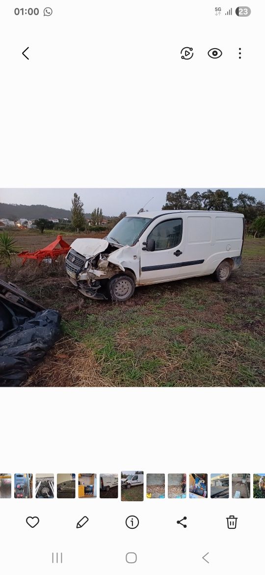 Motor Fiat Doblo 1.9 105cv