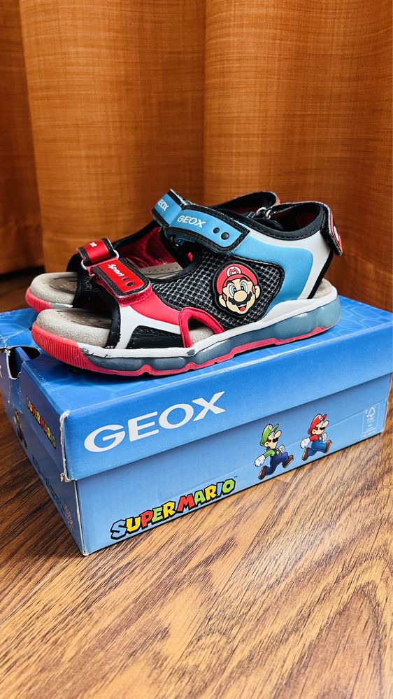 Дитячі сандалі Geox Super Mario 31 розмір
