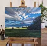 Obraz na płótnie 50x60cm, rękodzieło