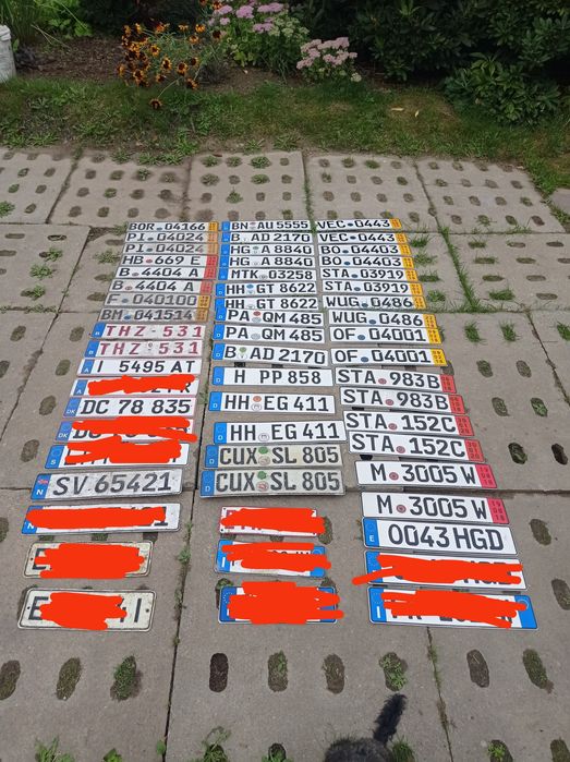 Tablice rejestracyjne