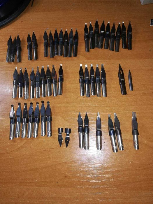 Перья чернильные и плакатные Redis