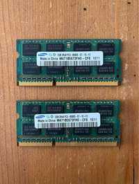2 Memórias RAM 2GB 2Rx8