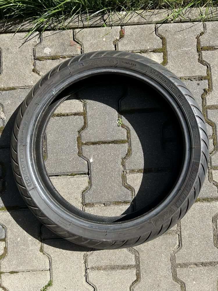 Opony motocyklowe 17” przod i tyl 180/55/17 i 120/70/17