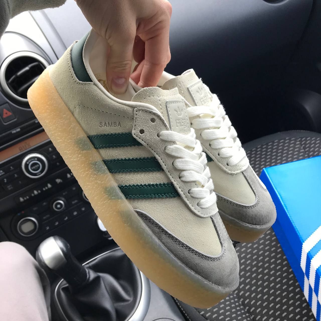 Кросівки жіночі Adidas Samba x Rannie Fieg x Clarks. Кроссовки женские