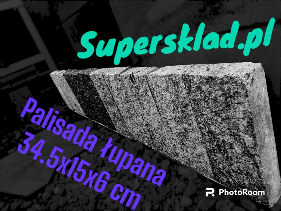 Bloczek uniwersalny do budowy grilla palisada obrzeże cegła łupana mur