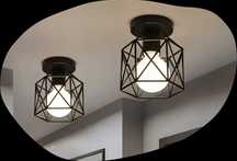 2 lampy sufitowe z oprawką e27