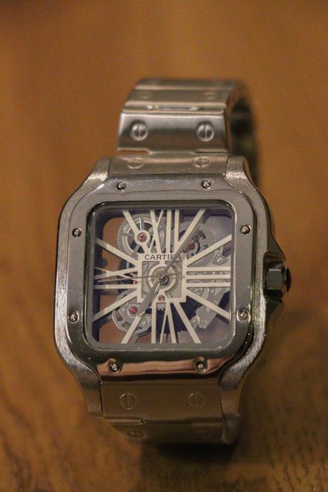Relógio Cartier Santos Skeleton