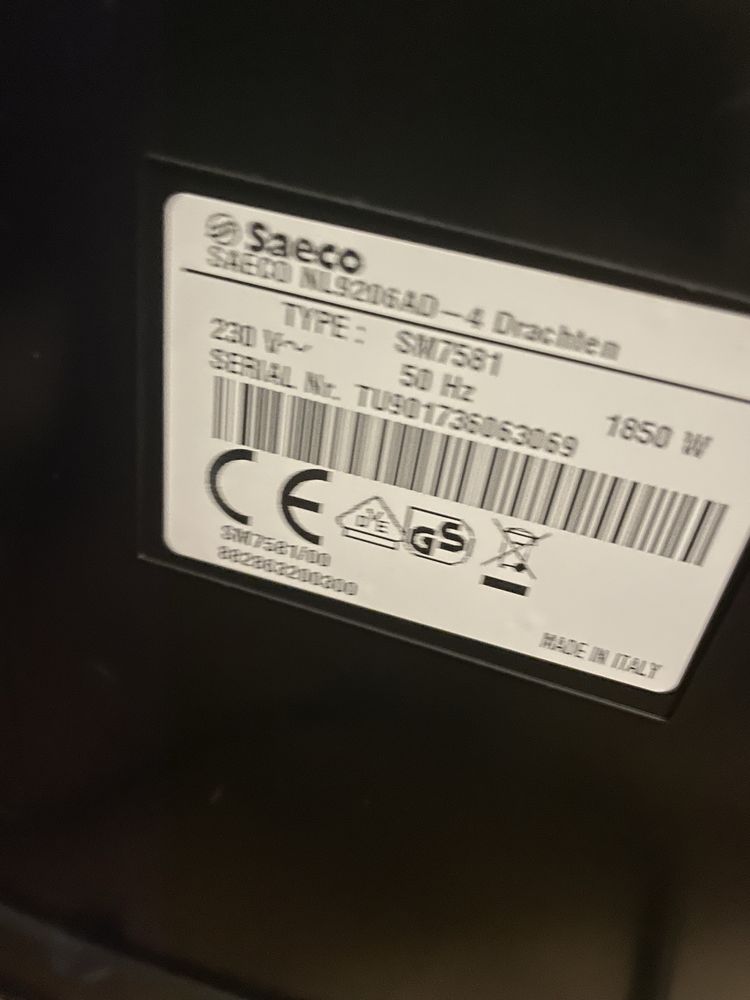 Saeco xelsis ekspres do kawy