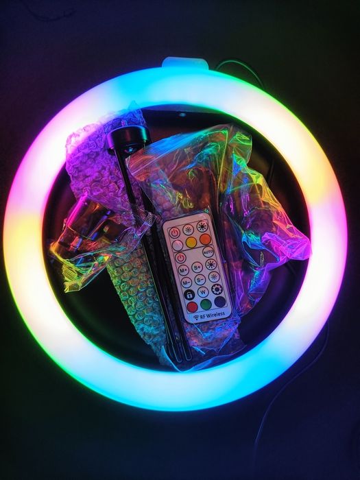 Lampa Pierścieniowa Newell Vlog Desk Kit RGB nowa