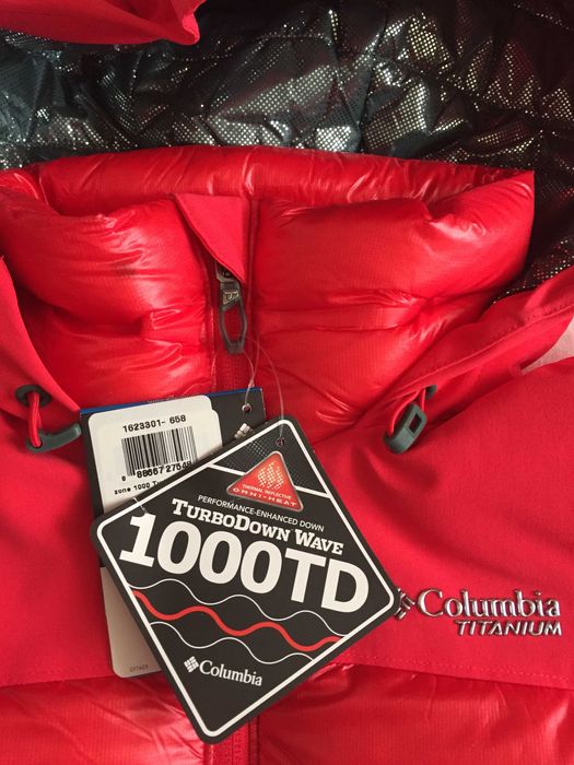 Columbia Heatzone 1000 TurboDown жіноча пухова куртка S