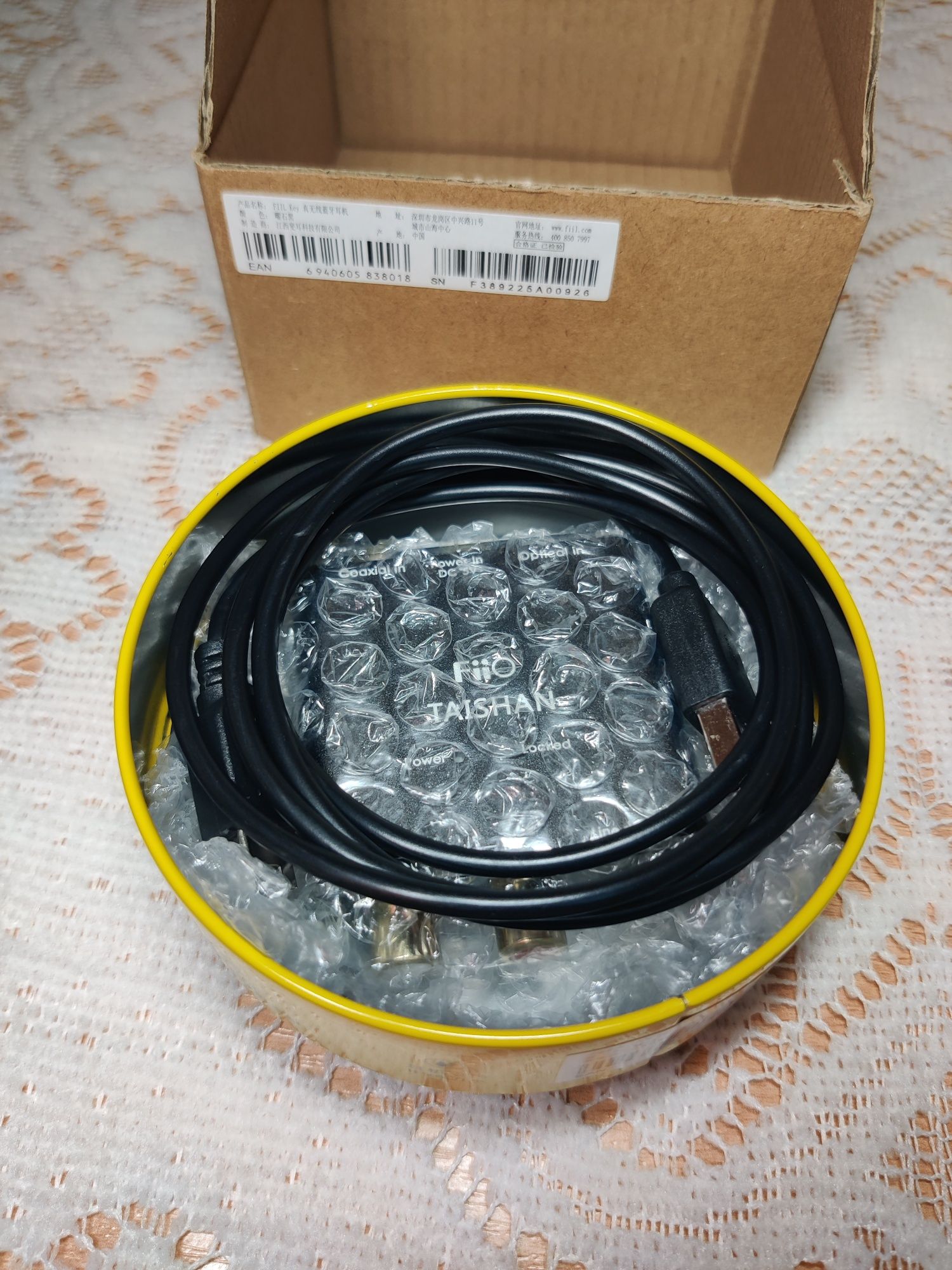 Цифро-аналоговый преобразователь FIIO Taishan D03K DAC Оптика Coaxial