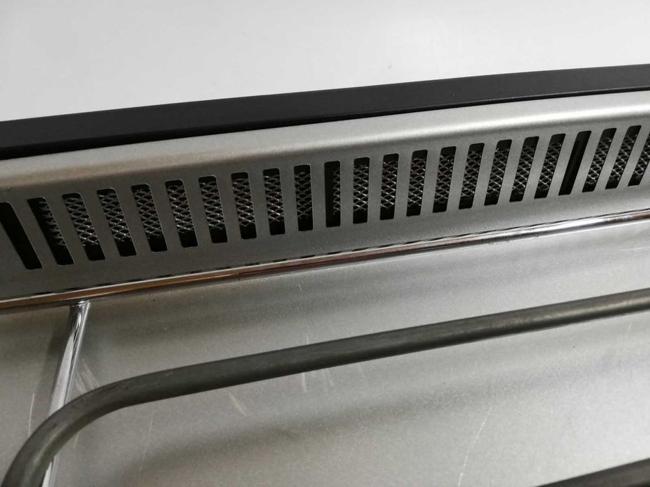 Kontaktowy grill elektryczny srebrny/szary 1400 W