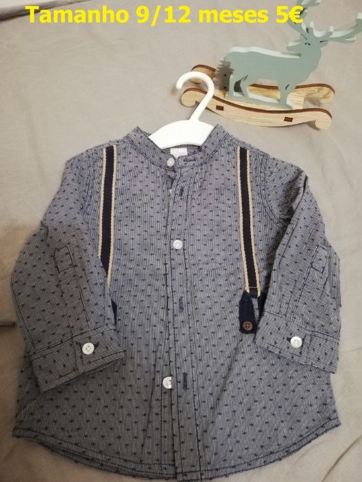 Camisas 9/12 meses