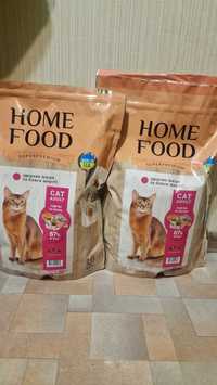 Сухий корм для дорослих котів “Індичка та лосось” HOOM FOOD