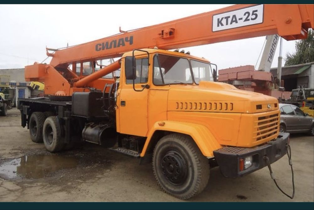 Оренда автокрана, в/п 25т, кран