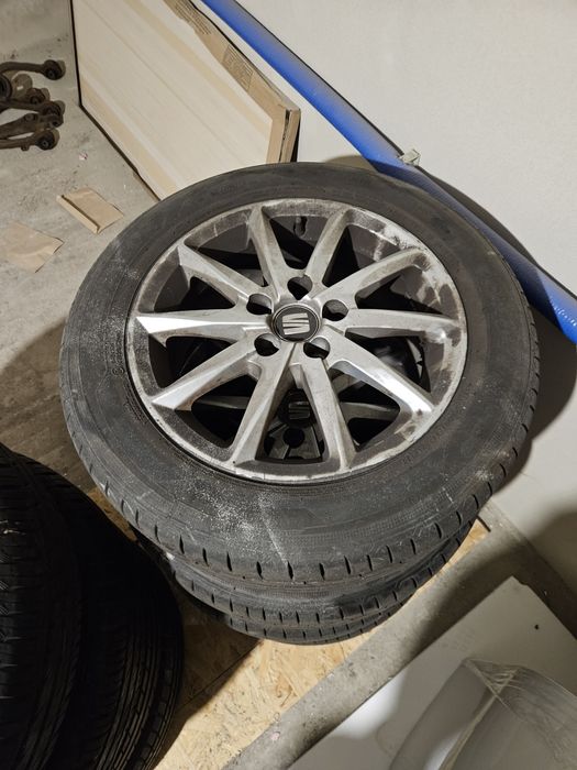 Felgi Ibiza IVFL oryginalne, nowe opony Hankook letnie