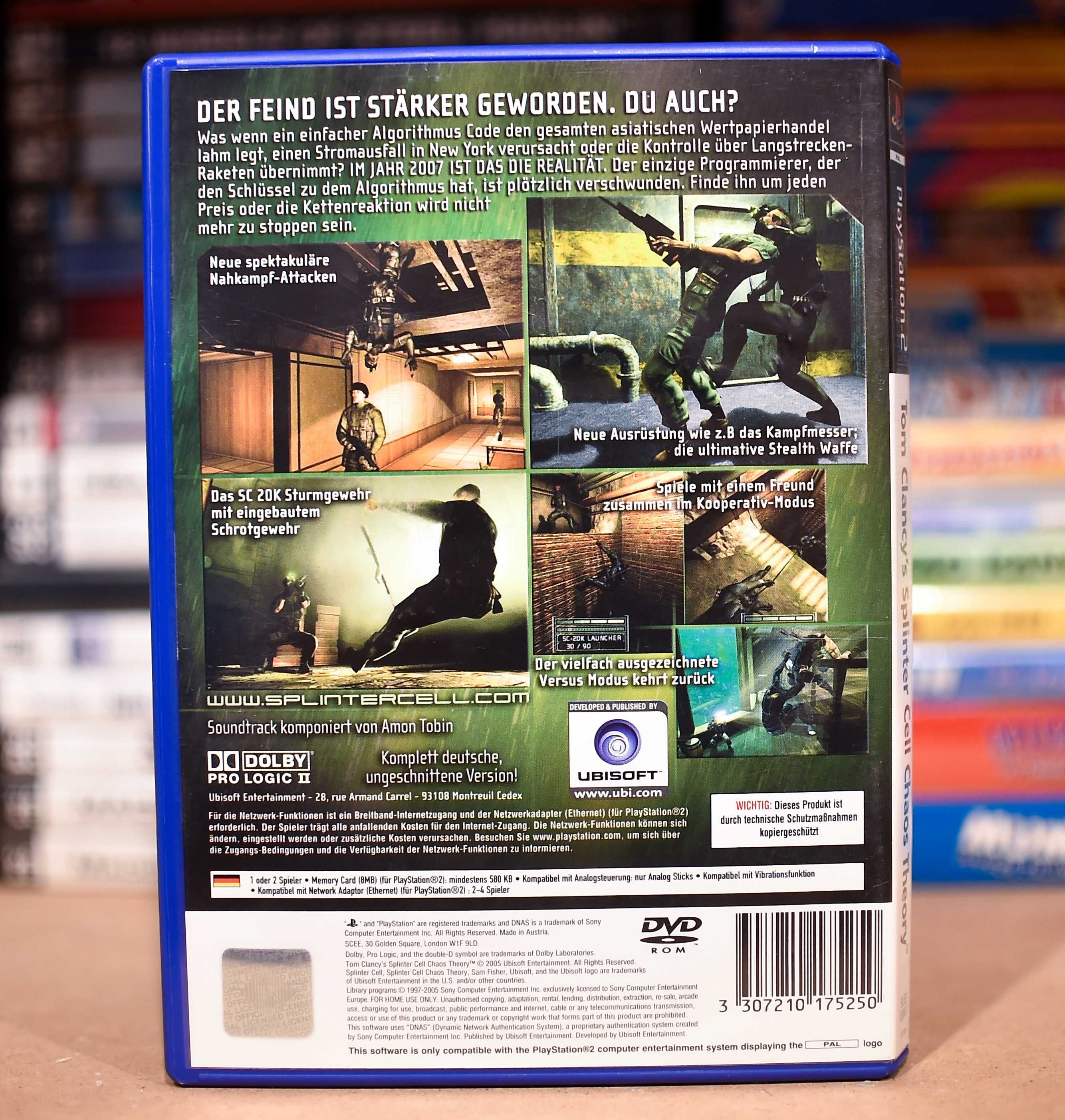 PS2 # Tom Clancy's Splinter Cell Chaos Theory