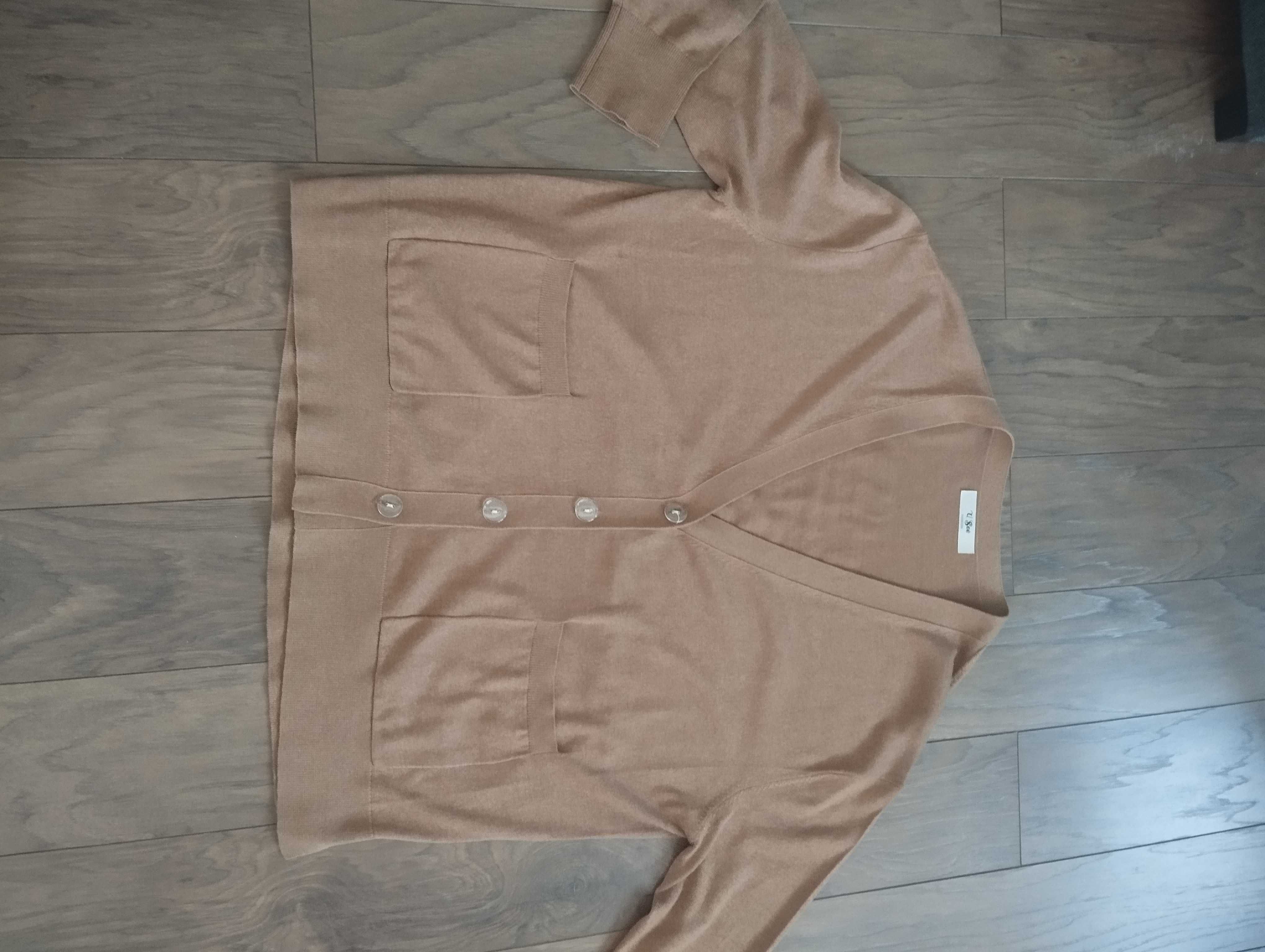 Damski sweter rozpinany