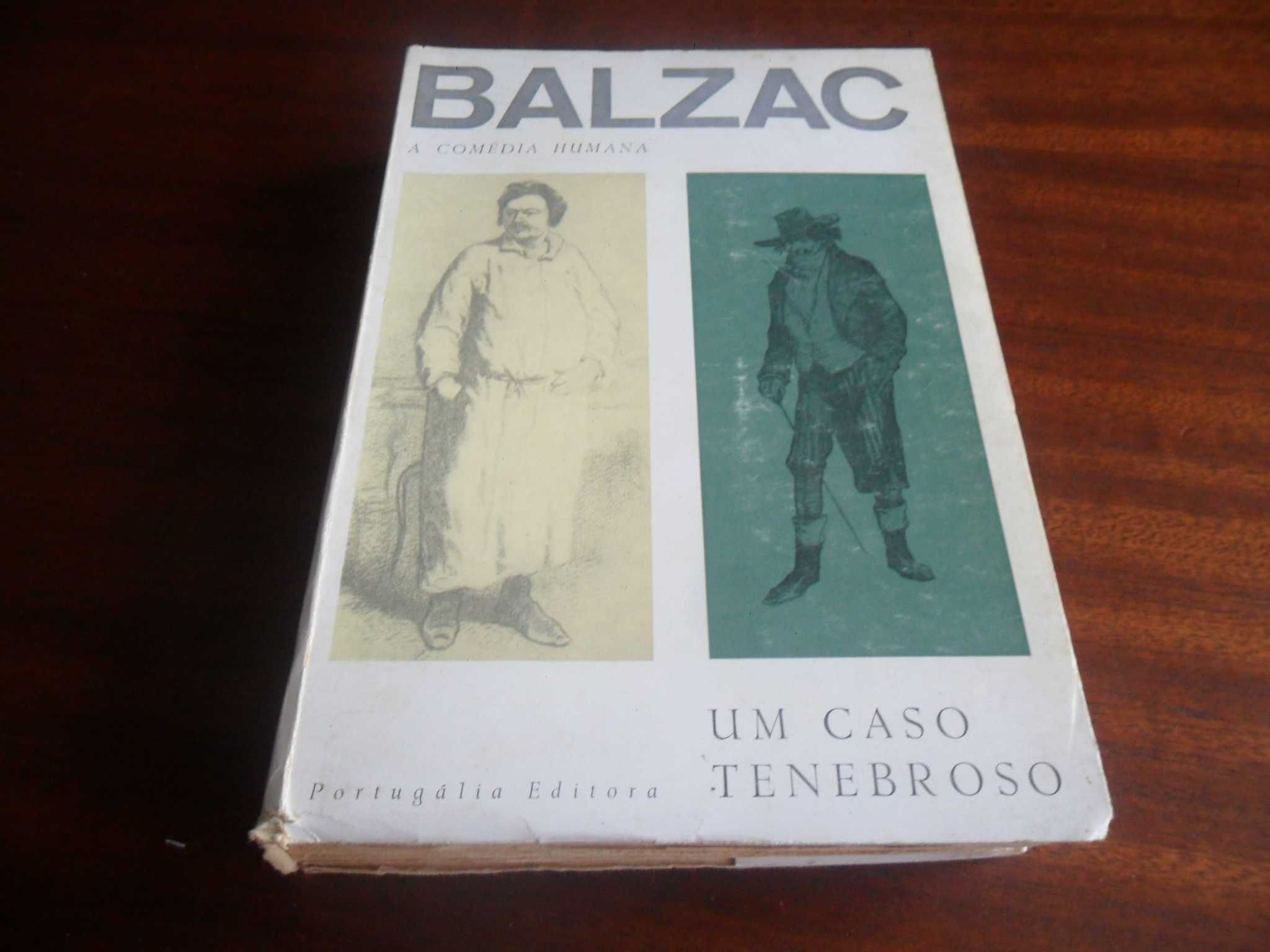 "Um Caso Tenebroso" de Honoré de Balzac - 1ª Edição de 1967
