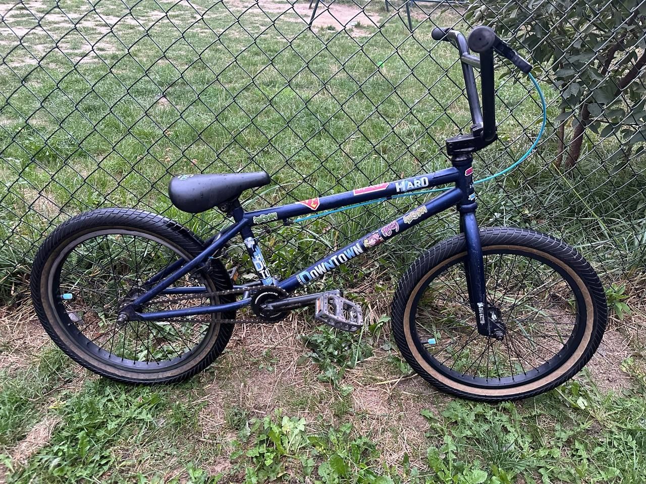 Велосипед BMX 20" Haro Downtown  синій матовий