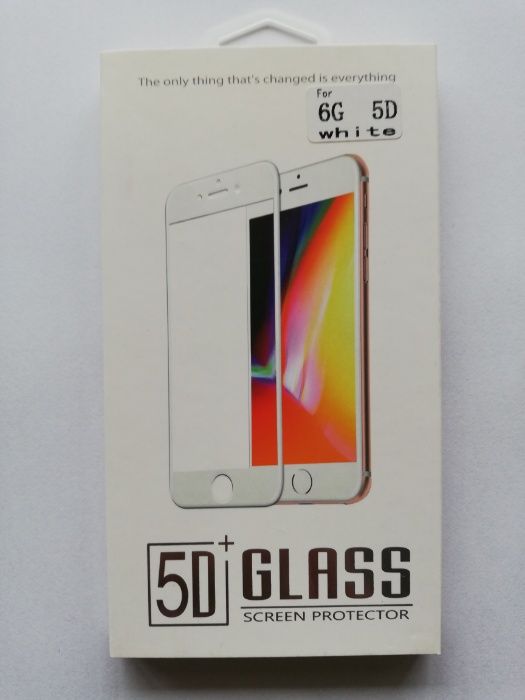 Szkła hartowane 4D 5D 6D Apple Iphone 6, 6 Plus, 7, 7 Plus, X. OKAZJA!