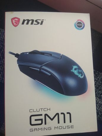 Игровая мышь MSI Clutch GM11 Black RGB