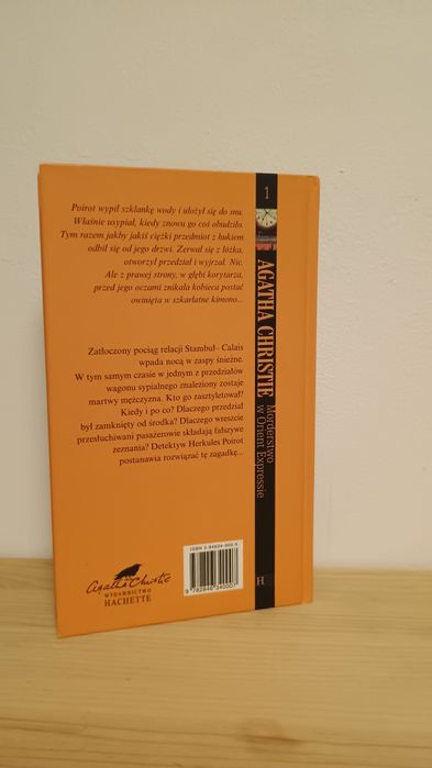 Morderstwo w Orient Expressie. Agatha Christie. Wyd Hachette.2001r.